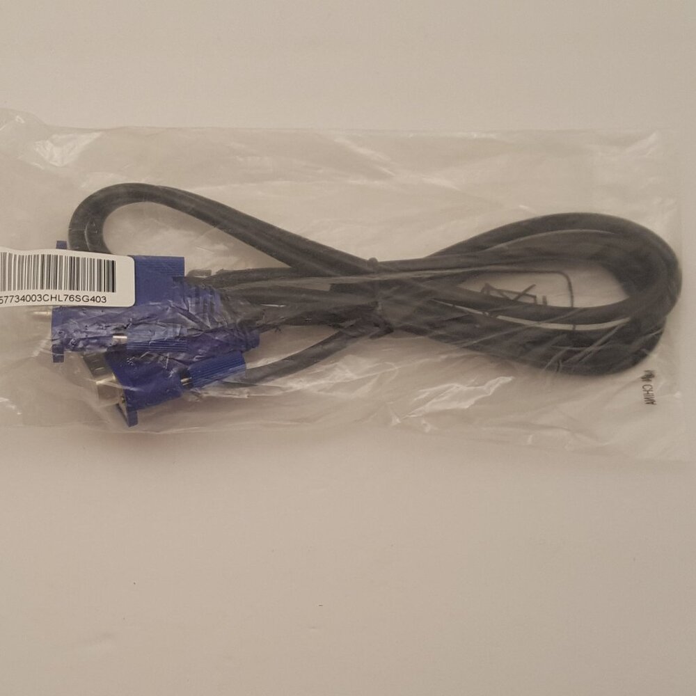 LG Assembly Cable 15 pin DSUB M-M VGA Cable 1.8M BLACK EAD57734003 | NEW